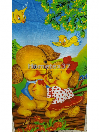 Полотенце махровое "Друзья" 65x130 см