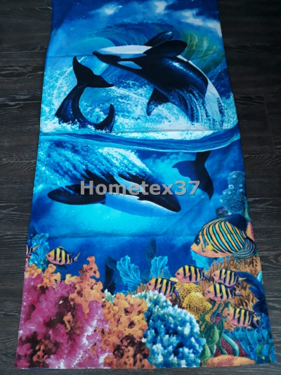 Полотенце пляжное "Касатка" 70*140